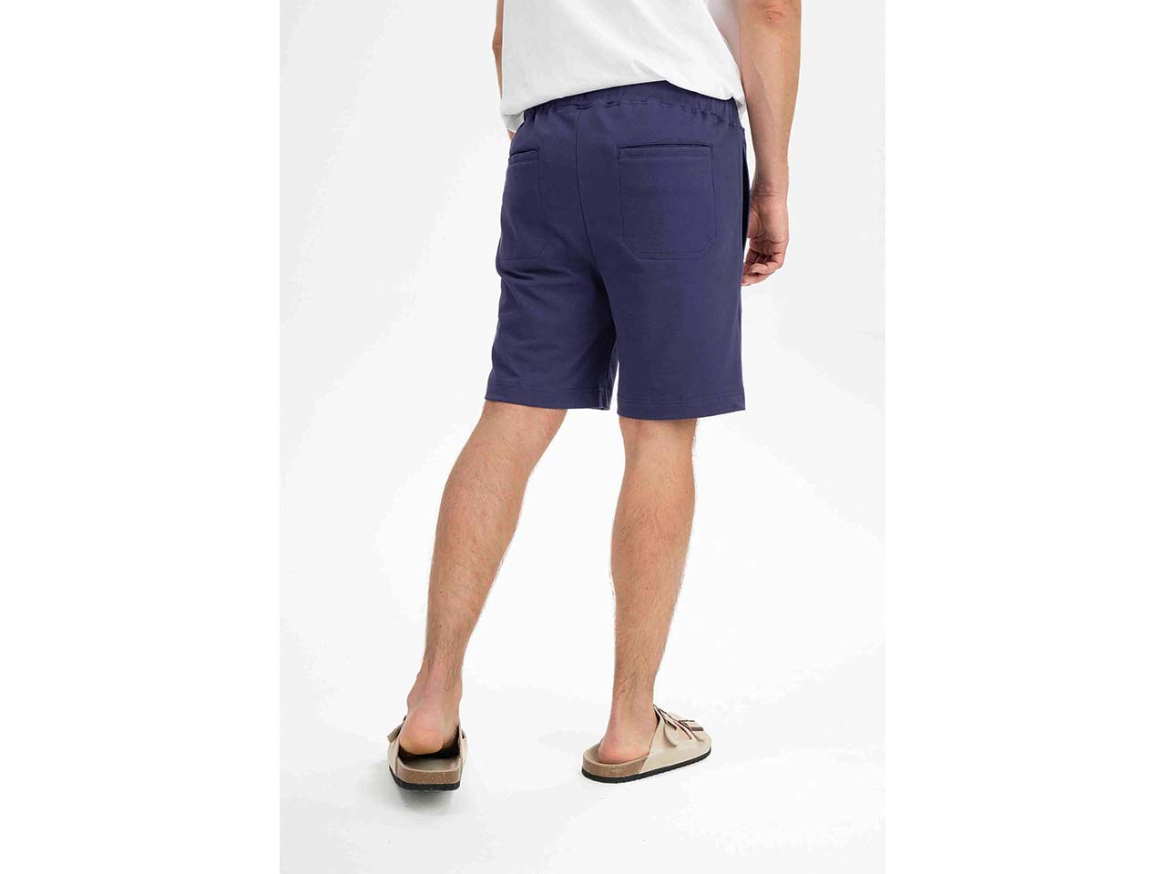 MELA Bio-Herren-Jersey-Short "KRISH" 260 g/m², summer night, Gr. M