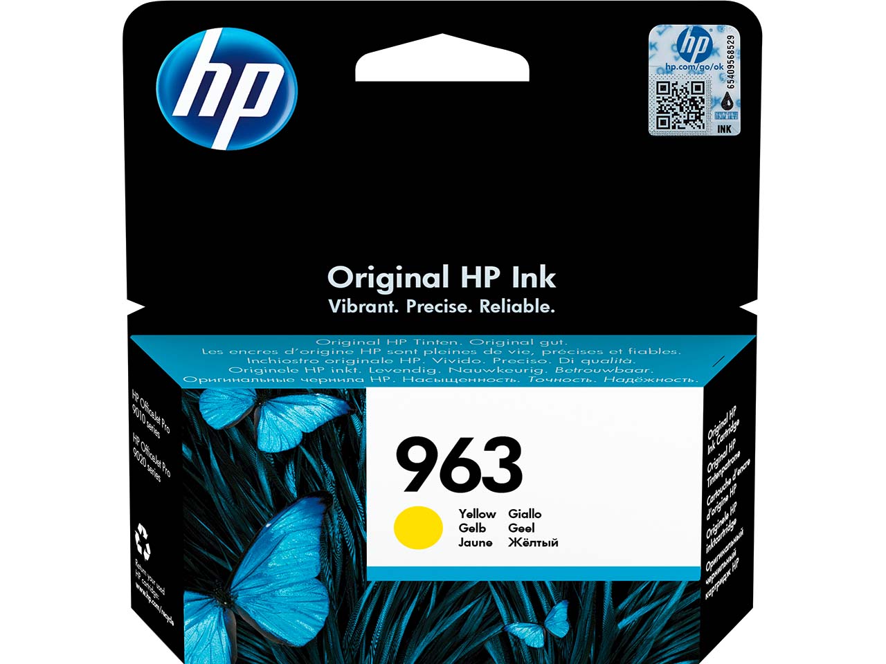 HP Tintenpatrone 963 gelb