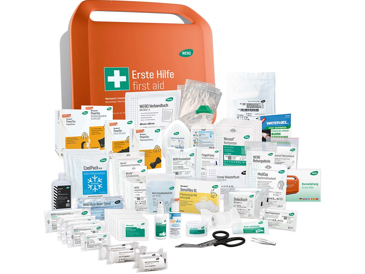 WERO Erste-Hilfe-Koffer "Smart Case" DIN 13157, groß, für Werkstatt/Instandhaltung