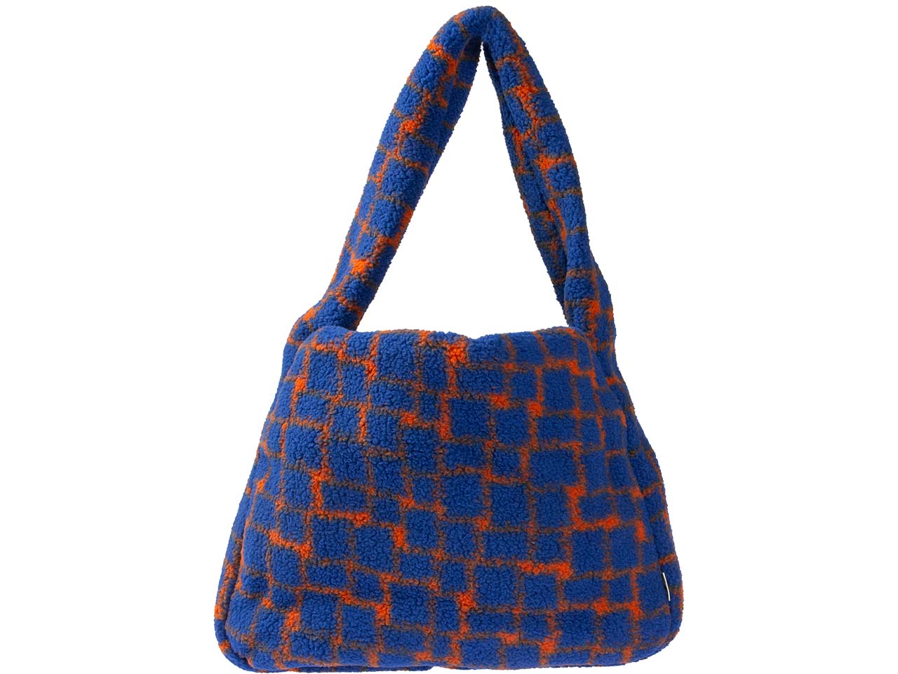 tranquillo Tragetasche aus Fleece, blue puzzle