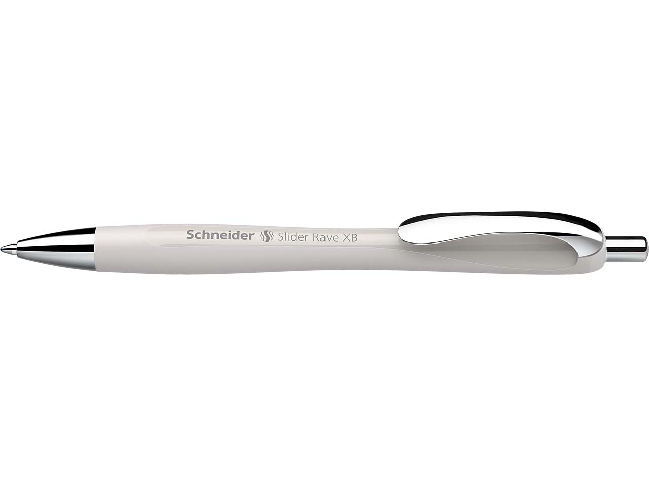 Schneider Kugelschreiber "Slider Rave" silver grey