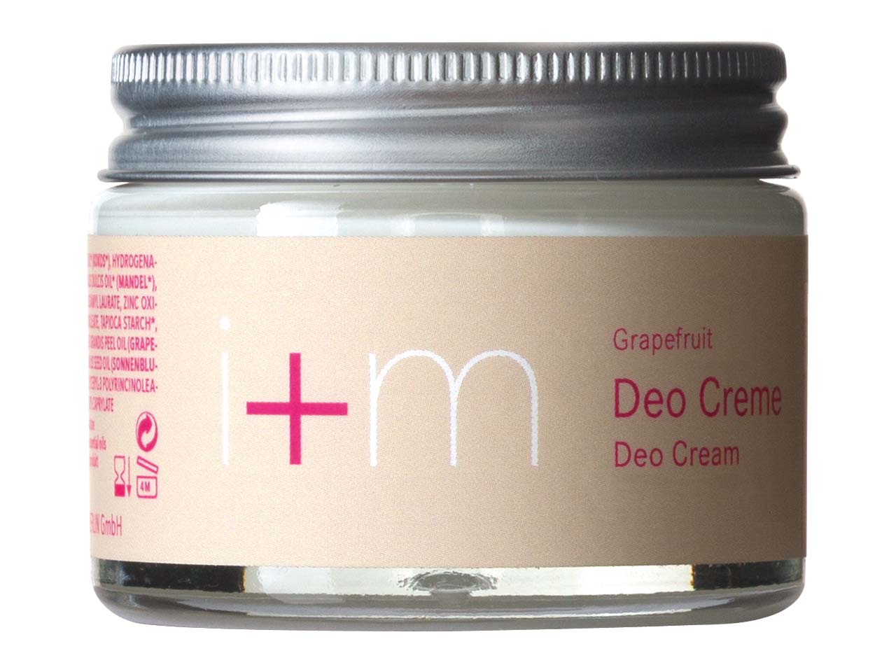 i+m Tausendschön Deo Creme (neue Rezeptur), Grapefruit 50 ml