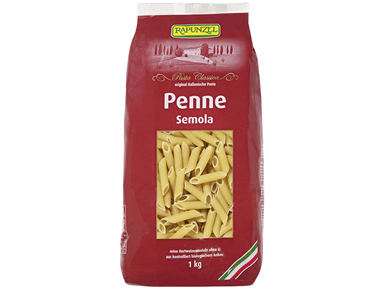 RAPUNZEL Bio-Hartweizen-Penne "Semola", 1 kg