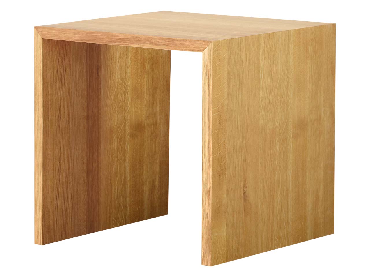 Hocker "cubus" B 50 x T 50 x H 50 cm, Eiche geölt