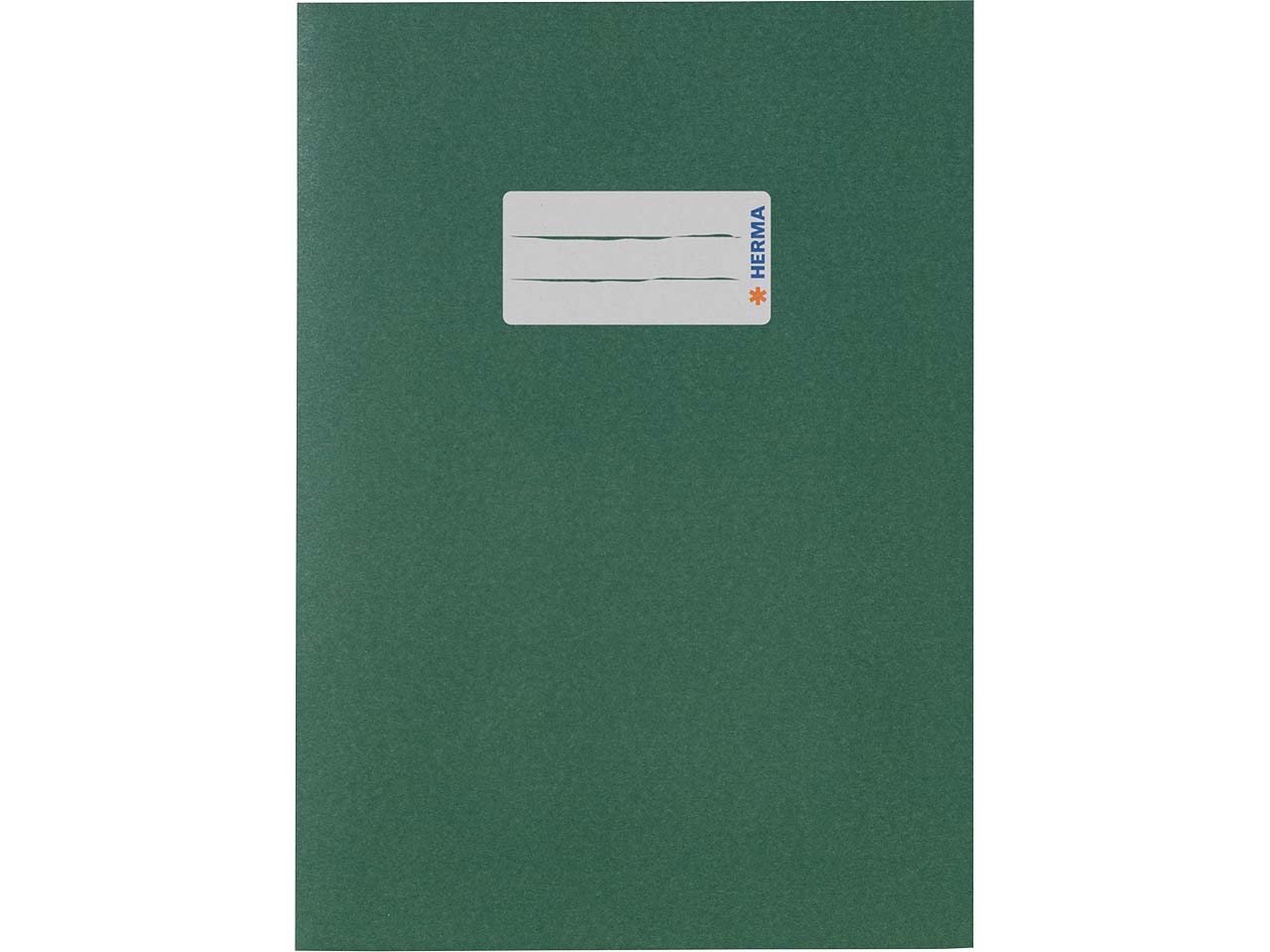 HERMA Heftumschlag Papier A5 dunkelgrün