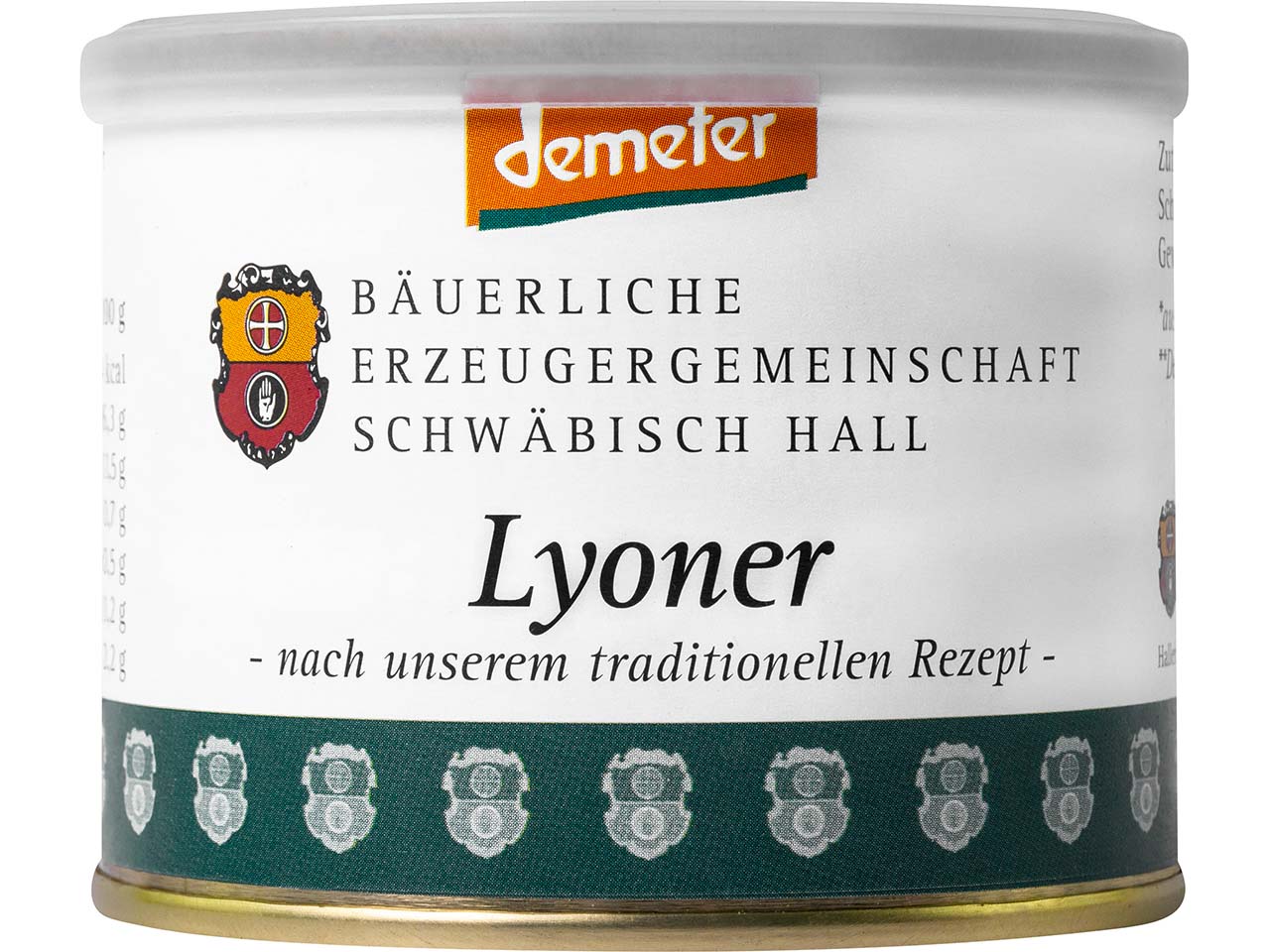 Bäuerliche Erzeugergemeinschaft Schwäbisch Hall Bio-Lyoner, 200 g