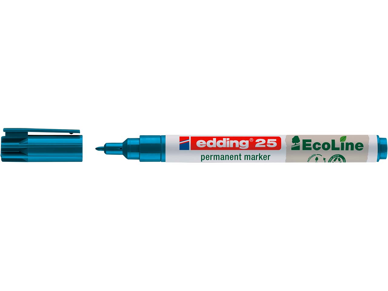 edding Permanentmarker "25 EcoLine" blau