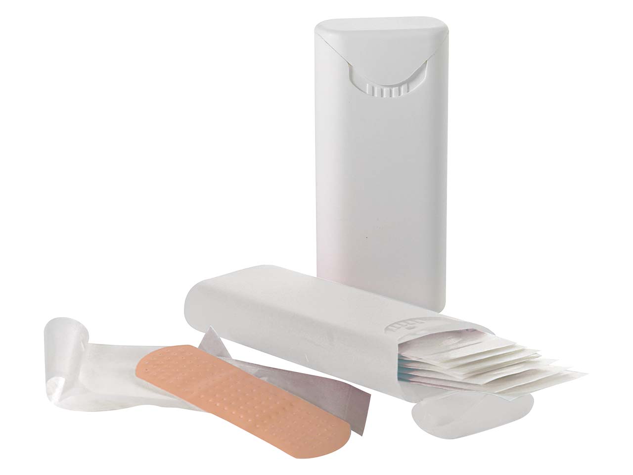 Pflasterset 'CareCard' weiß mit 10 Pflaster