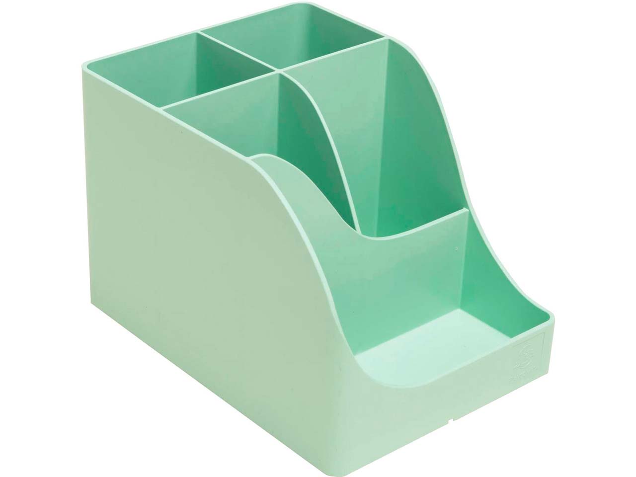 Exacompta Stifteköcher "Pen Wave AutentiK" 5 Fächer, salbei