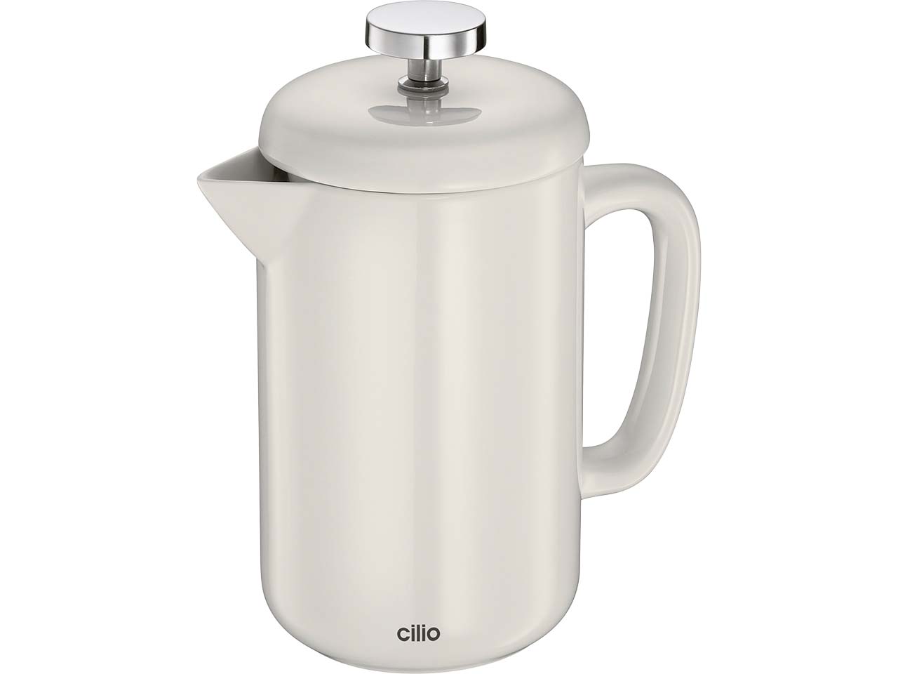 cilio Kaffeebereiter/French Press "BIANCA" für 4 Tassen