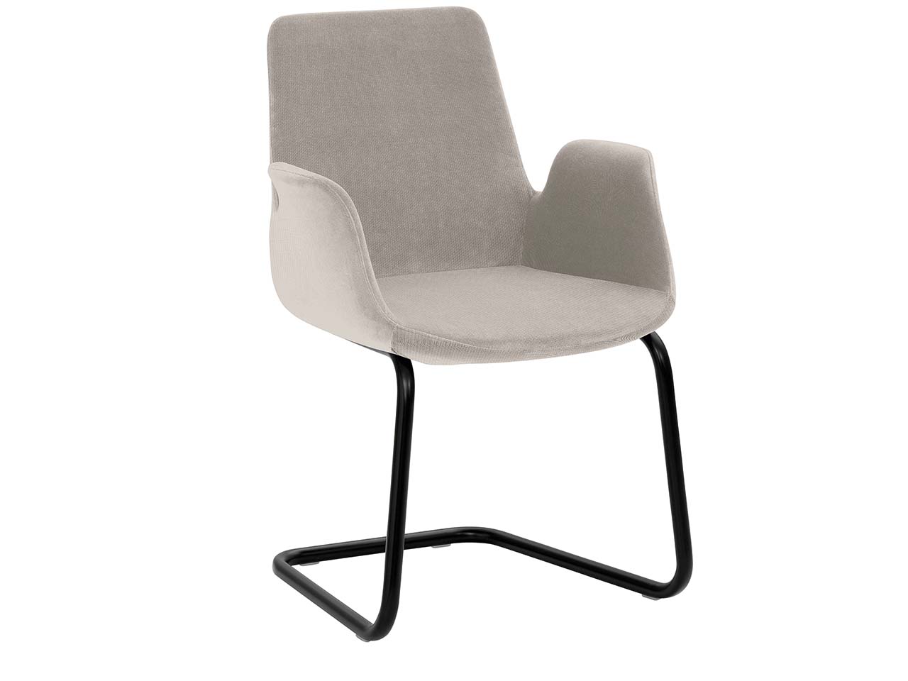 Freischwinger "2009" beige, B-Ware, Zustand wie neu