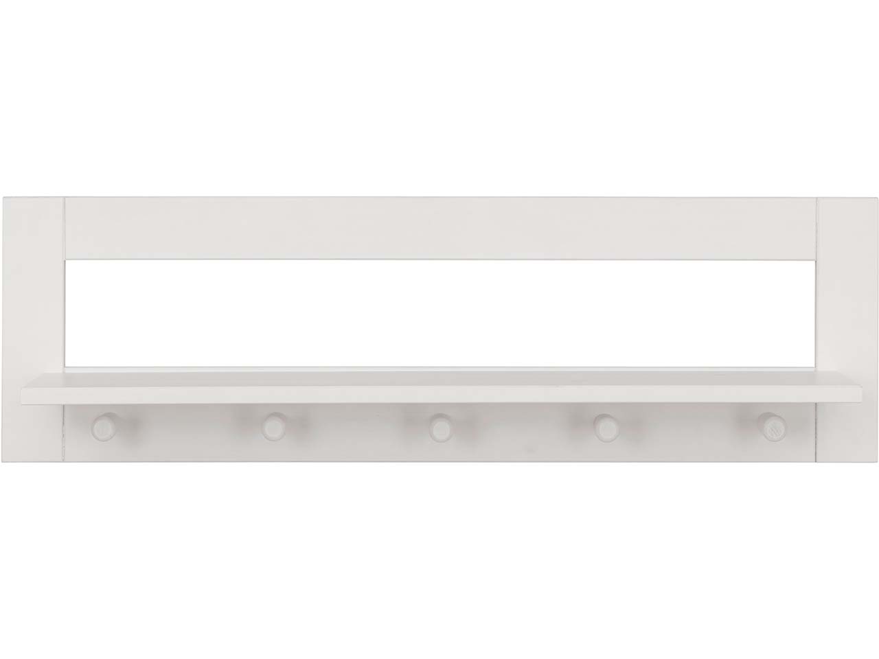 Wandregal "Solvita" B85xT16xH25 cm, weiß