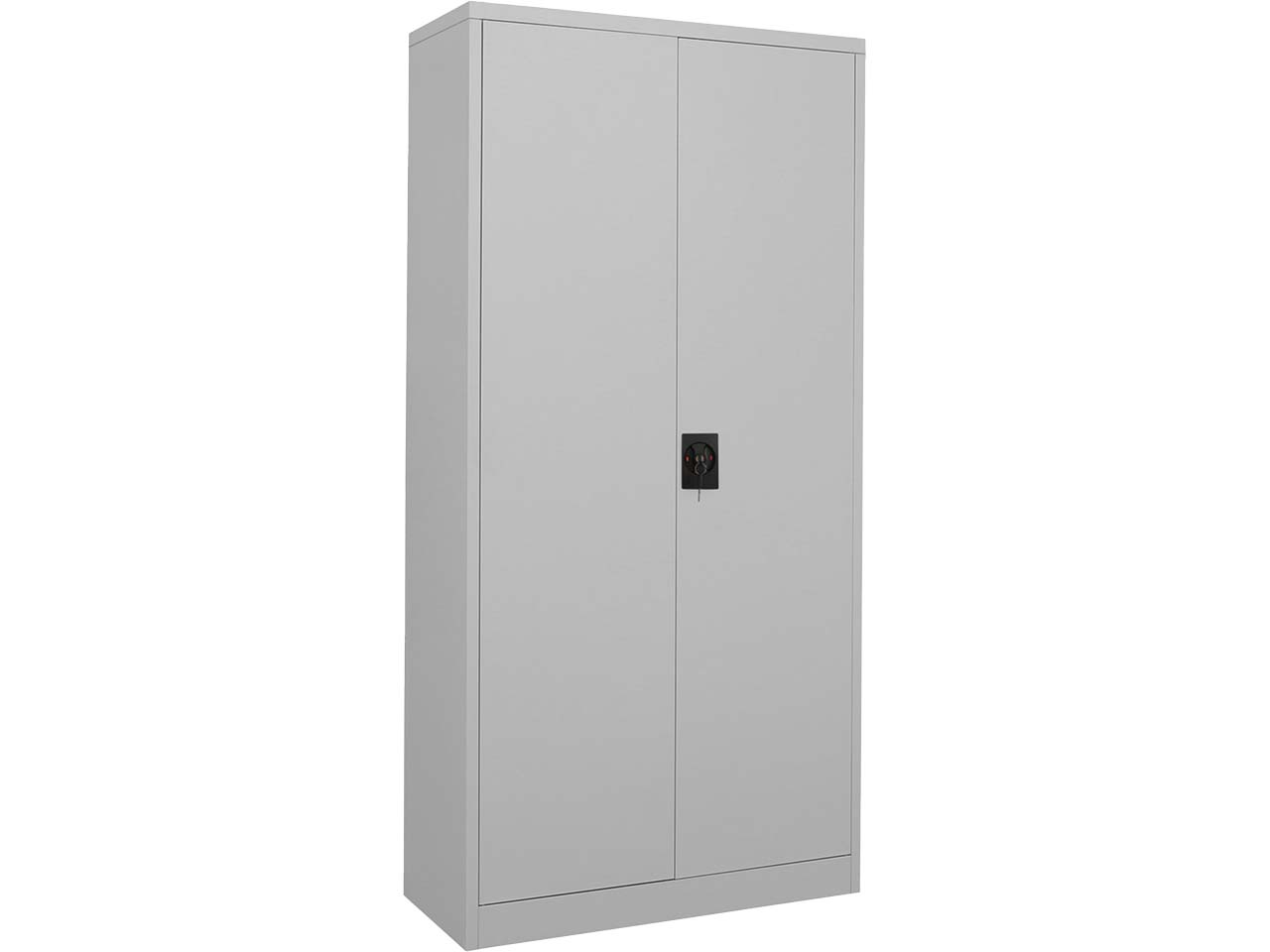 BISLEY Light Stahlschrank mit Flügeltüren "Starter" B90xT40xH185cm, zerlegt, lichtgrau