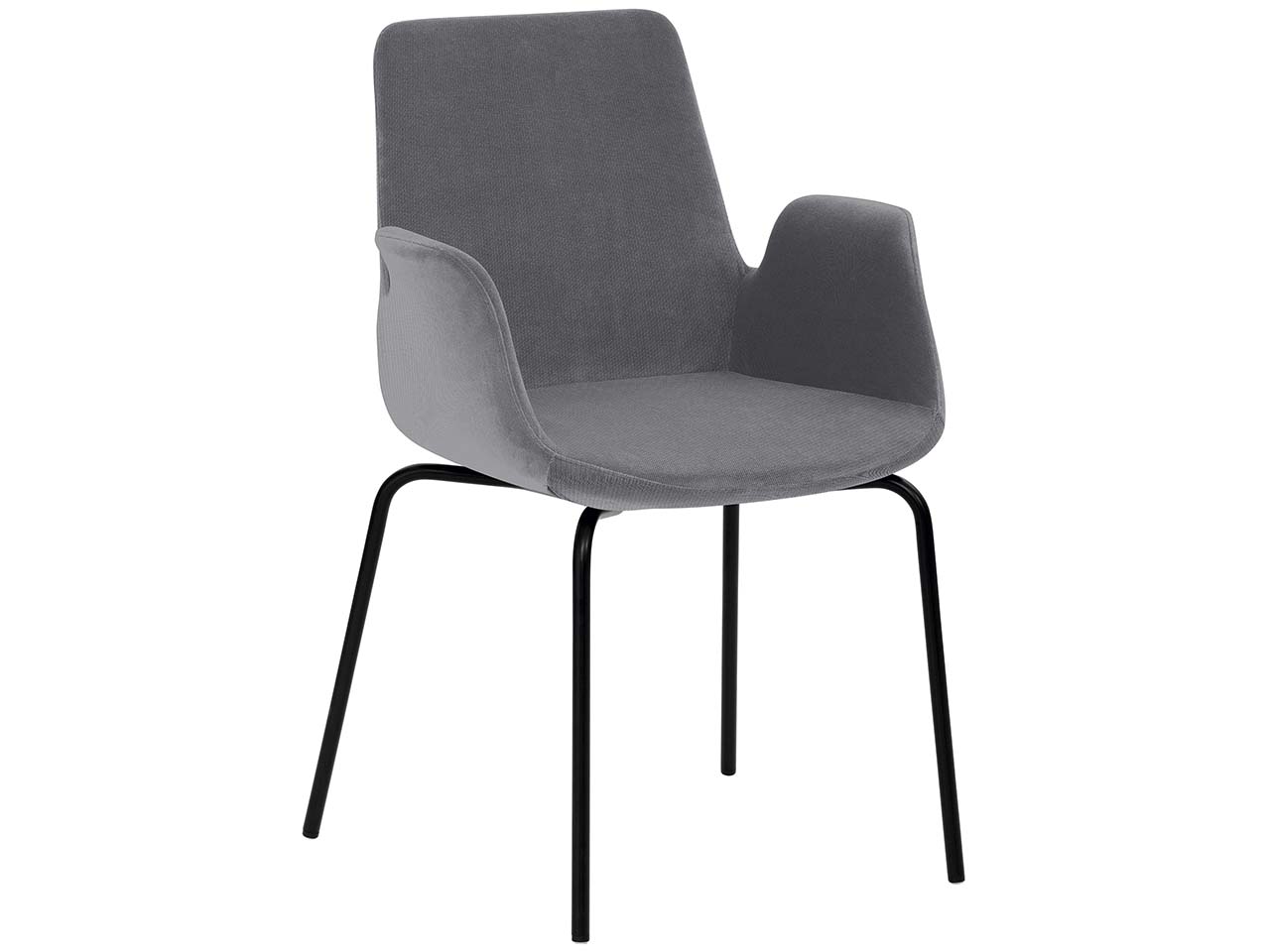 Besucherstuhl "2009" grau