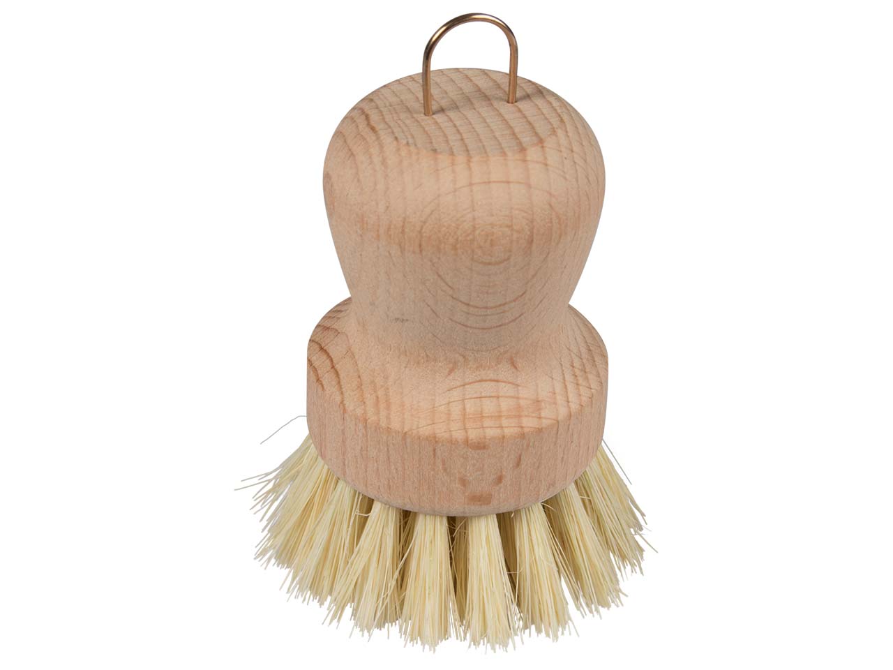 Holz-Topfbürste mit mittelfesten Naturborsten