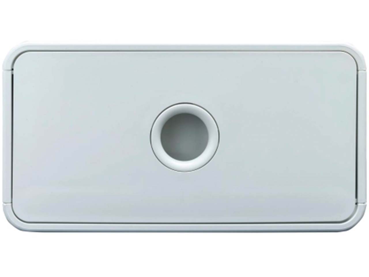 Exacompta Ablagemodul "Tiny Box AutentiK" DIN A5+, 1 stapelbare SL, weiß