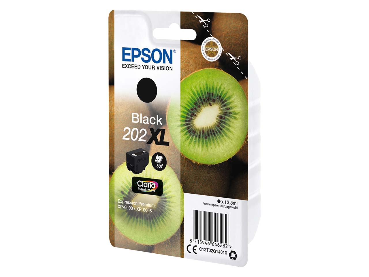 Epson Tintenpatrone 202XL schwarz