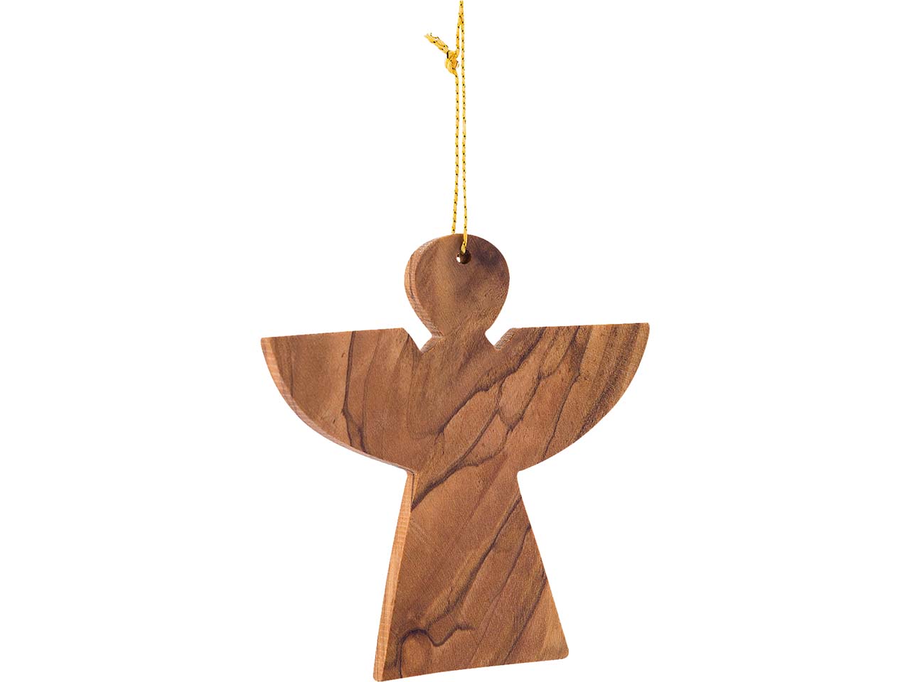 Weltpartner Dekoanhänger "Engel" aus Olivenholz