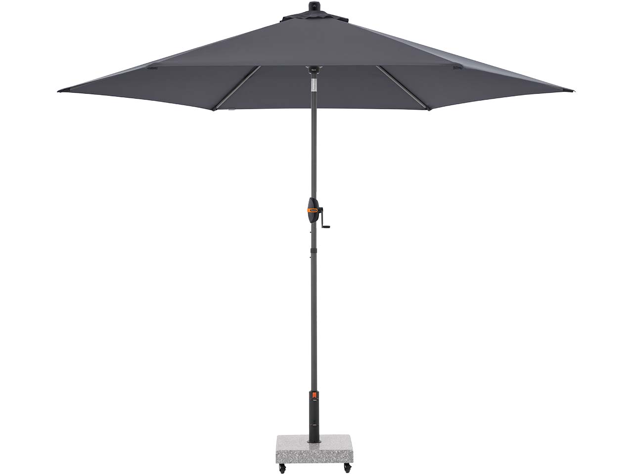 doppler Sonnenschirm "myZone Auto Tilt" Ø 305 cm, HV, anthrazit