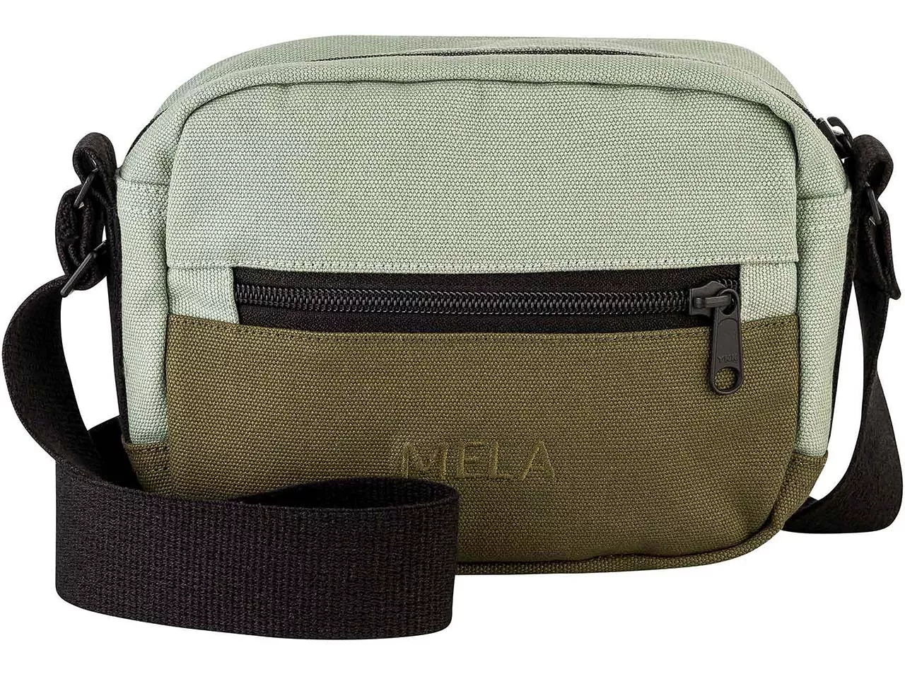 MELA Bio-Umhängetasche "PATNI", 1,8 l , olive/sage