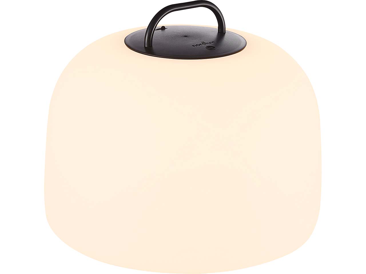 Nordlux Akkuleuchte "Kettle To-Go 36" schwarz/weiß