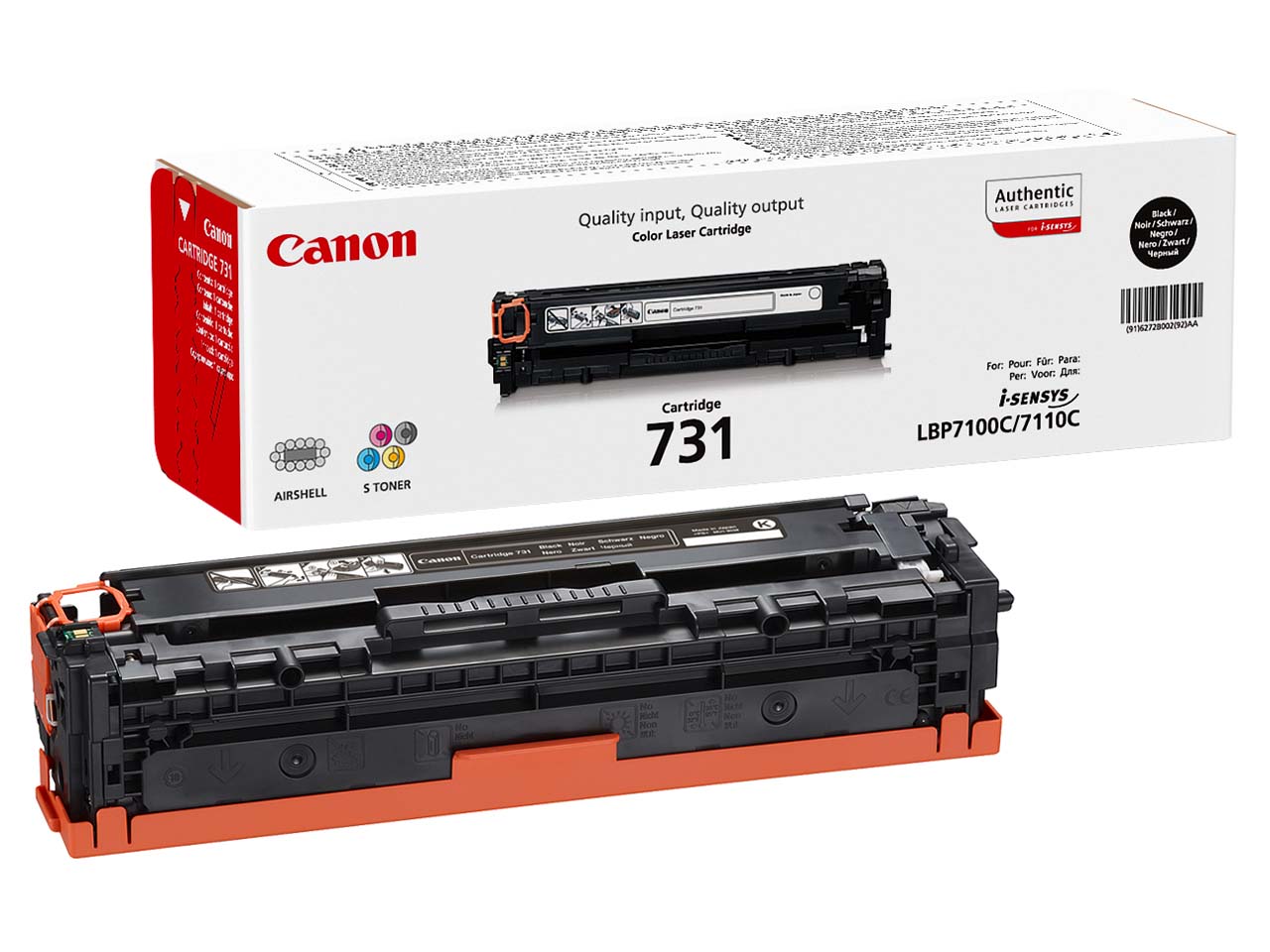 Canon Druckkassette 731 schwarz