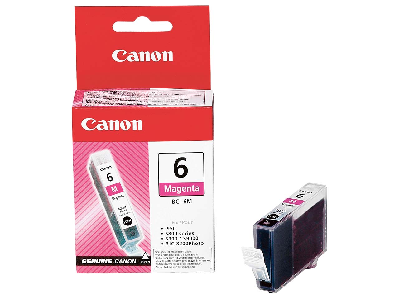 Canon Tintenpatrone BCI-6M magenta