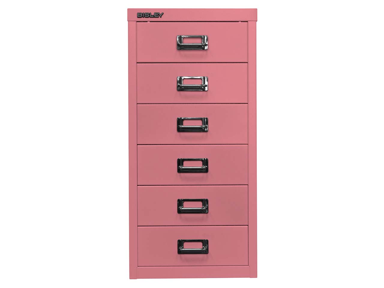 Schubladenschrank 6 Schübe, DIN A4 pink