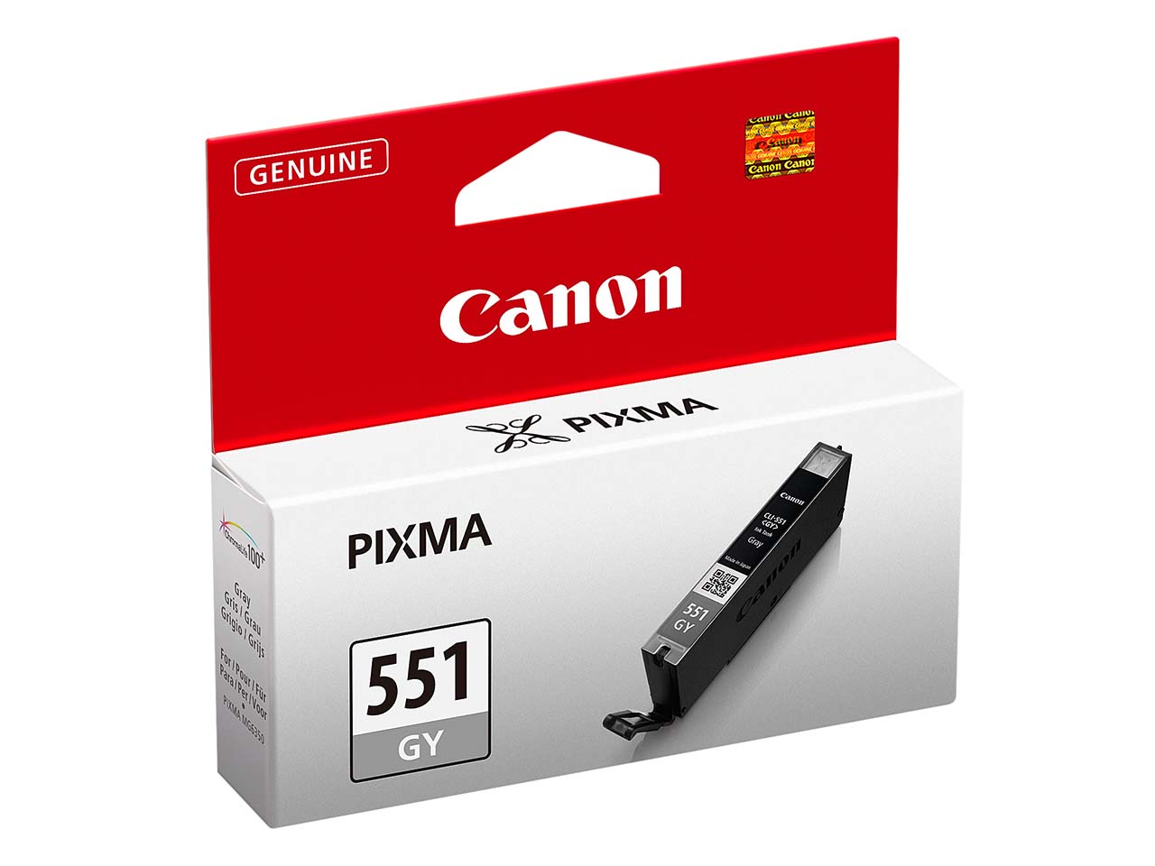 Canon Tintenpatrone CLI-551GY grau