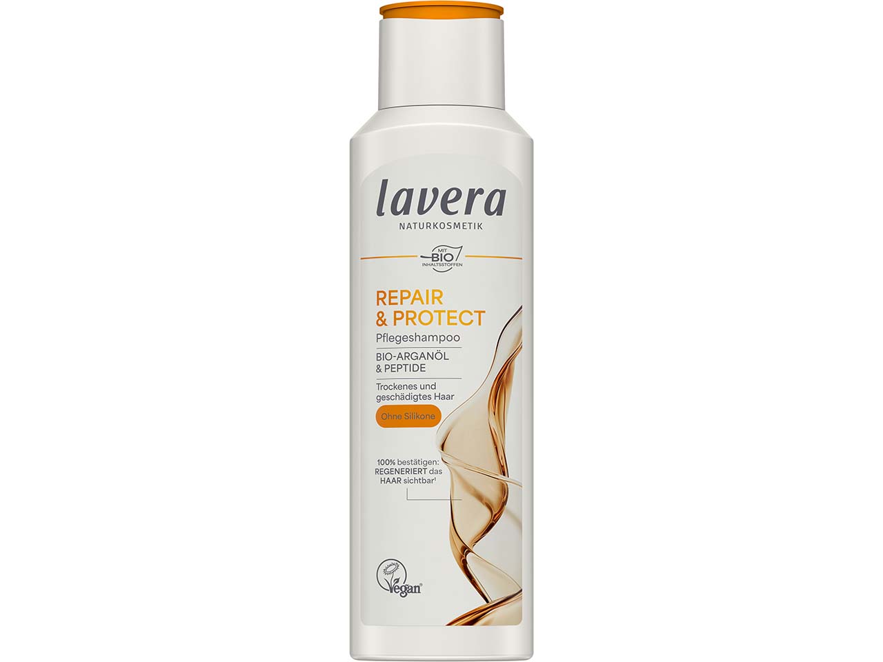 lavera Shampoo "Repair & Protect" Bio-Arganöl & Peptide, 250 ml