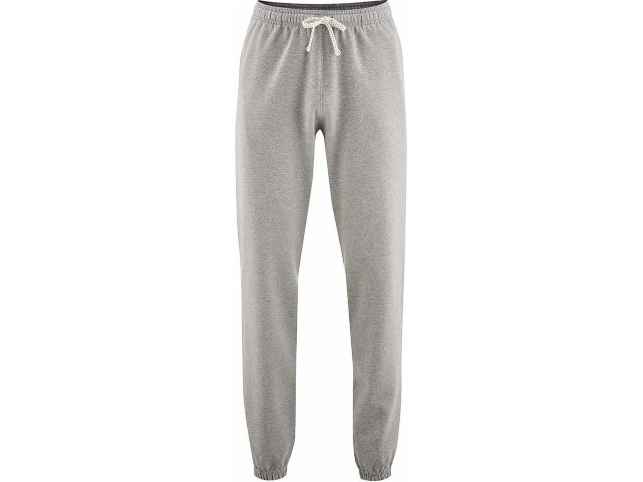 Living Crafts Bio-Herren-Jogginghose "Calvin" mit Schubtaschen grau, Gr. S