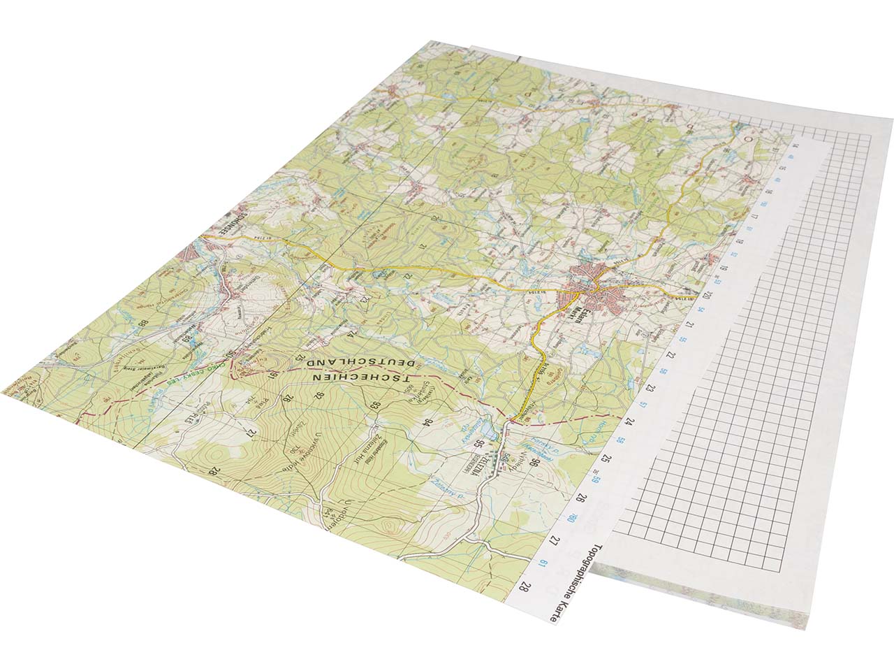 DRP Notizblock A4 kariert, 50 Blatt