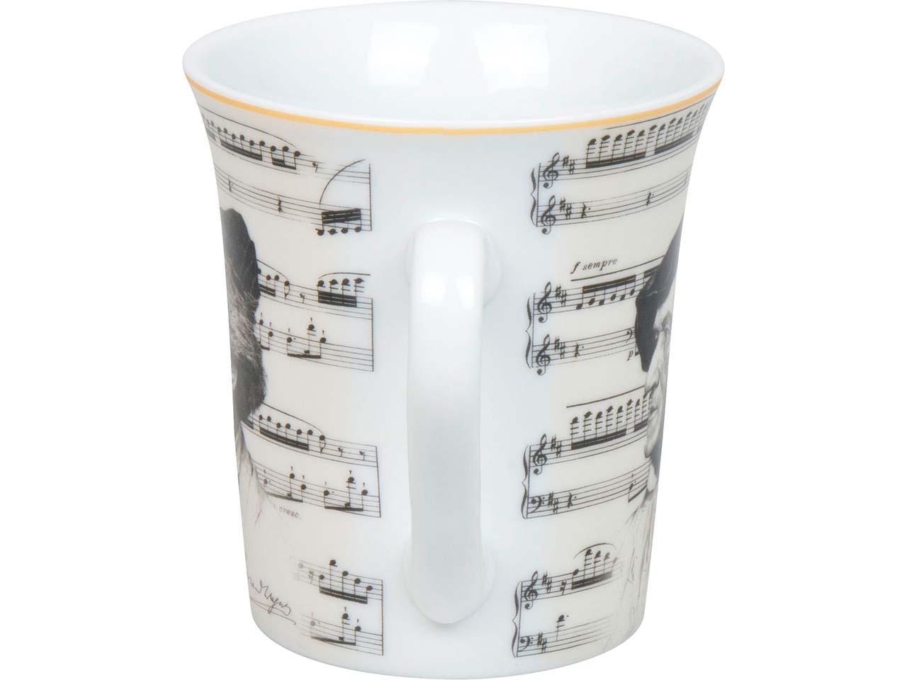 Könitz Tasse Komponisten "Wagner"