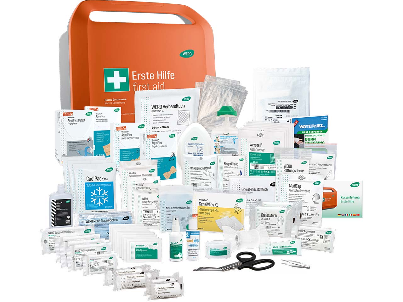 WERO Erste-Hilfe-Koffer "Smart Case" DIN 13157, groß, für Hotel/Gastronomie