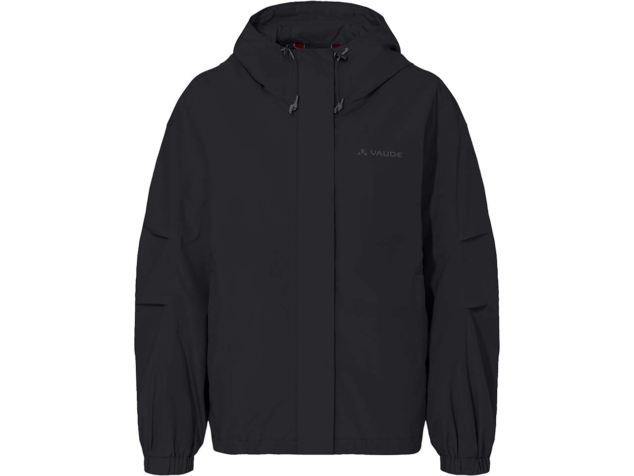 VAUDE Damen-Regenjacke 'Mineo' locker geschnitten, black, Gr. 36