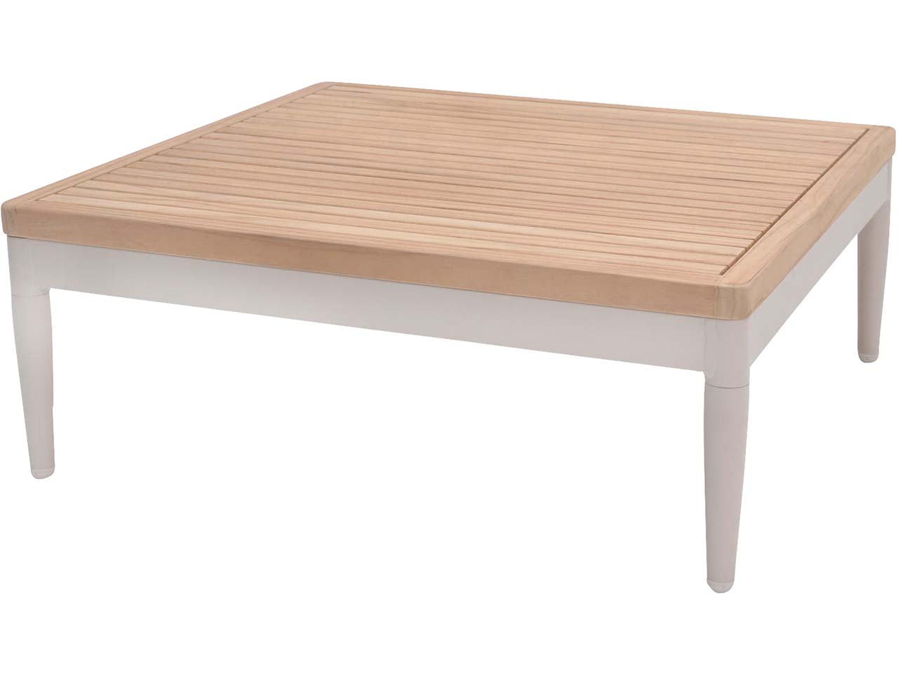 Garten-Couchtisch "Topaz", 73 x 73 cm, ecru