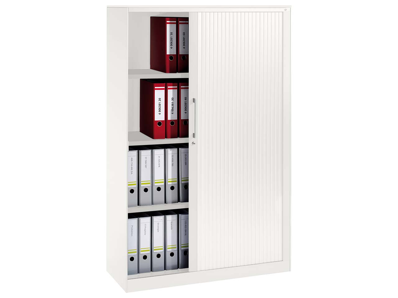 Rollladenschrank "Pureness", Höhe 163,5 cm  (BxT) 100 x 43,5, weiß