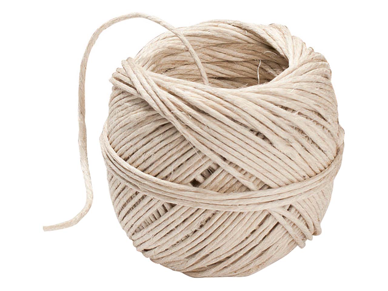 Flachs-Kordel, Länge 40 m, Stärke 2 mm