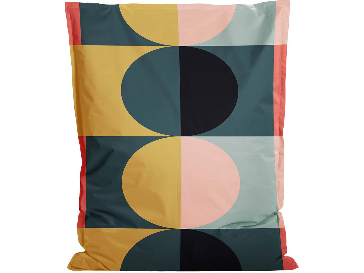 Sitzsack "Bigbag XL", 170 x 130 x 20 cm, Shapes senf