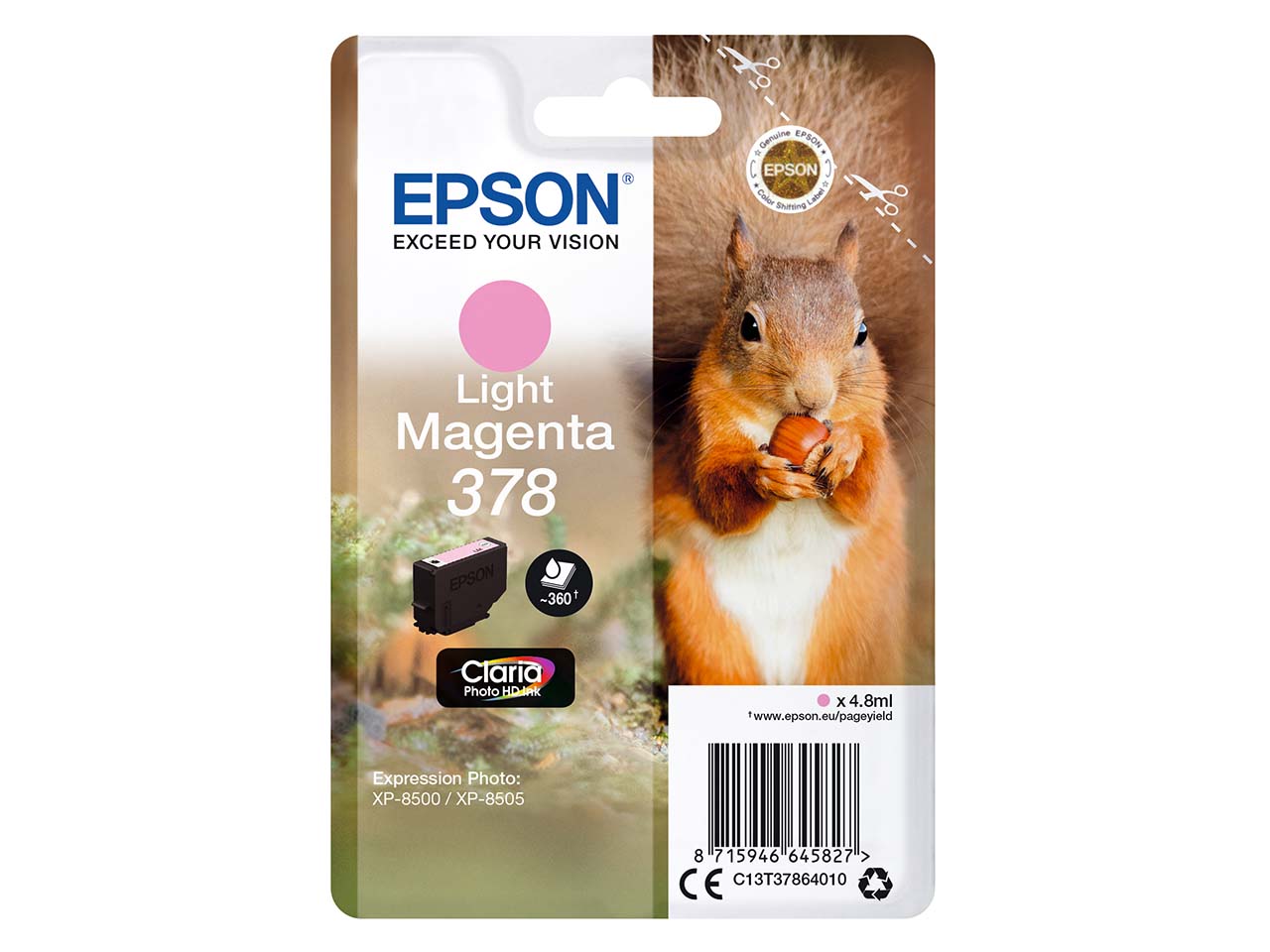 Epson Tintenpatrone 378 light-magenta