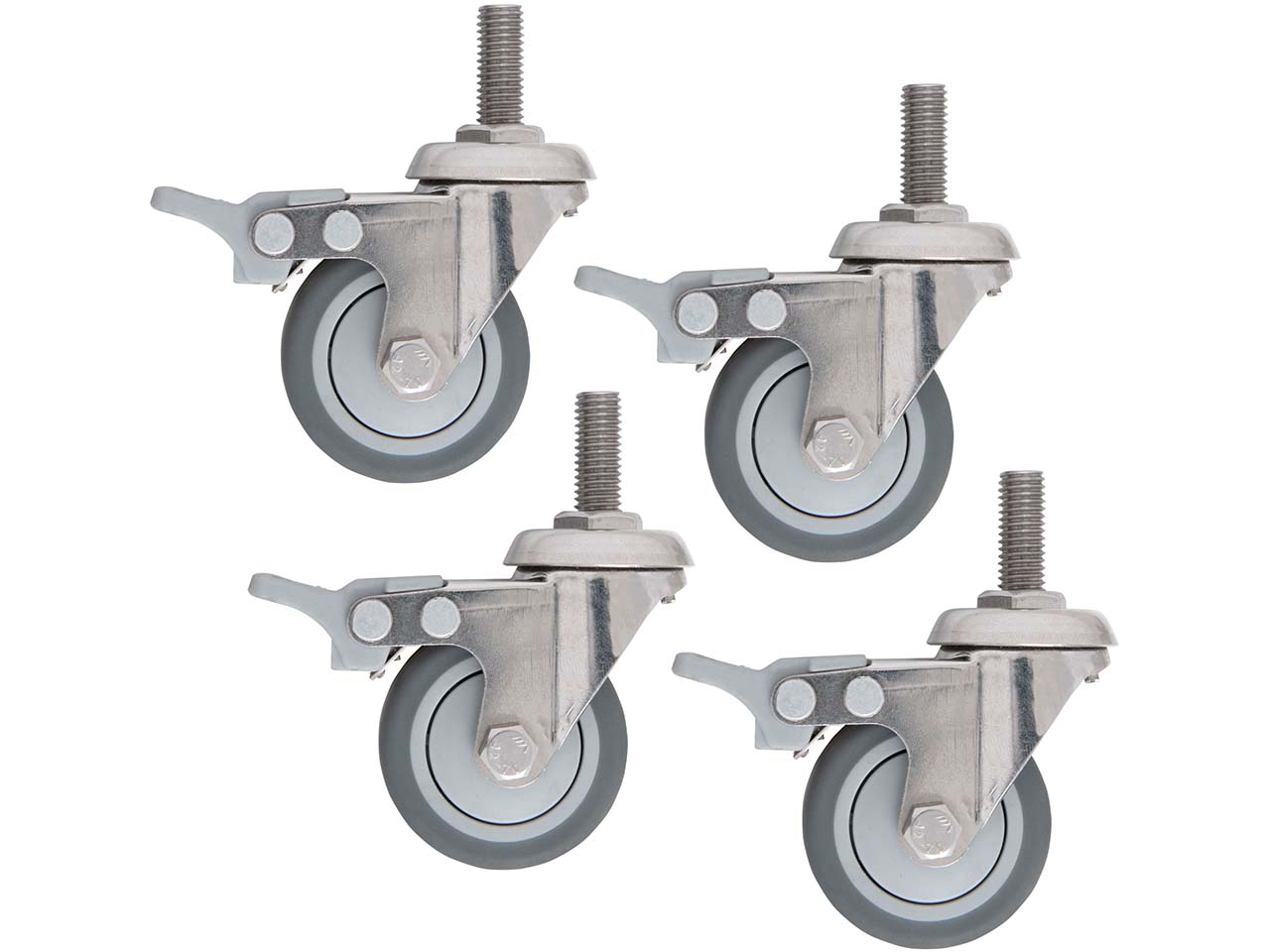 doppler Rollen für Schirmständer "LIFE" Granitsockel 25, 30 und 45kg, 4 Stk.