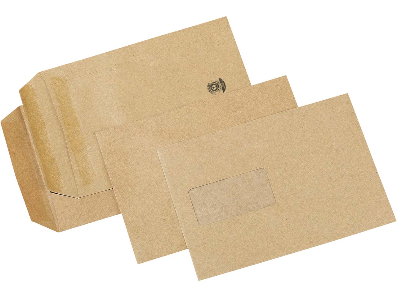 50 C5 Versandtaschen braun SK m.F. 90g