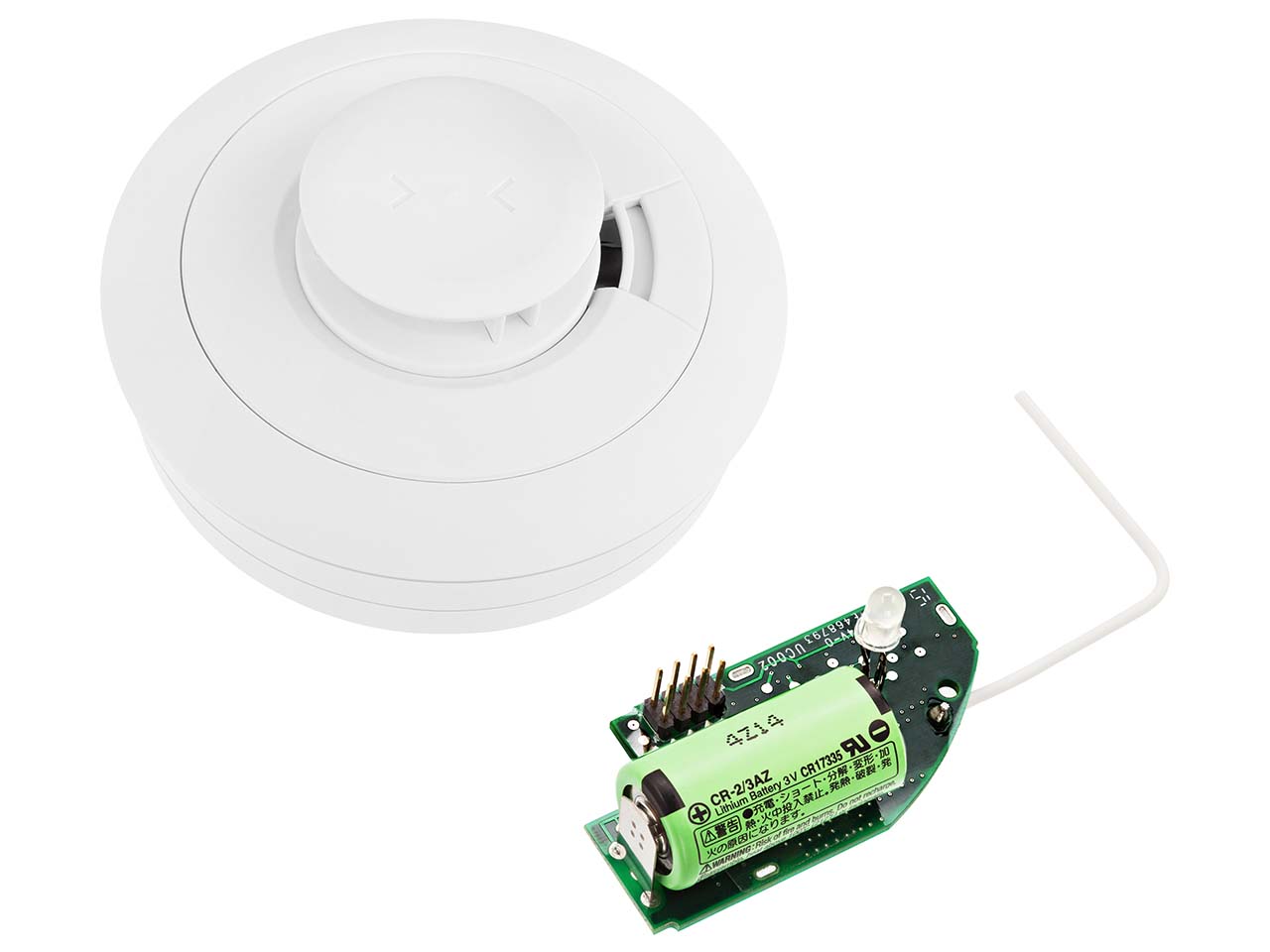 Ei Electronics Funkvernetzbarer 10-Jahres-Hitzemelder "Ei603TYC" + Funkmodul "Ei600MRF"