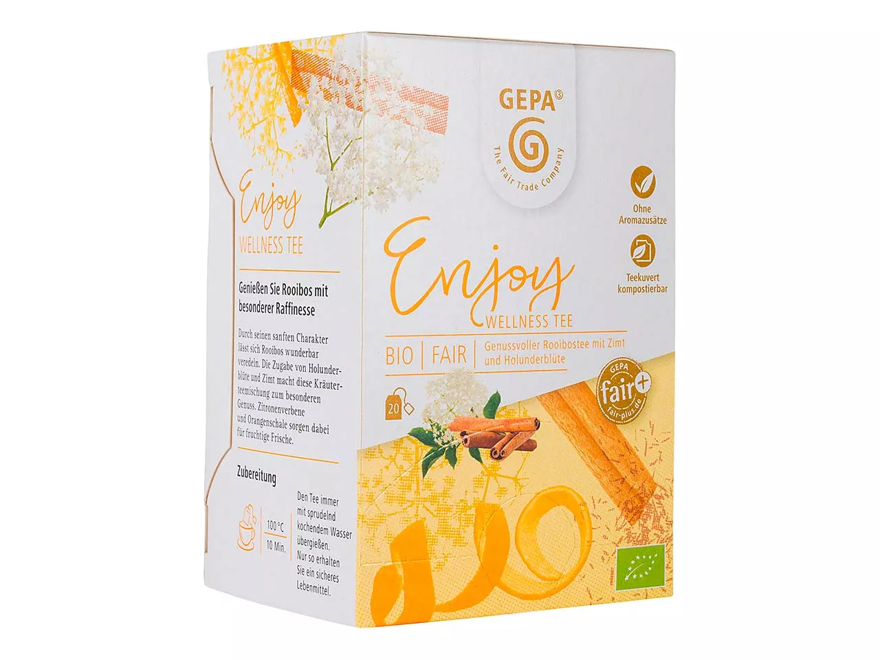 GEPA Bio-Rooibostee "Enjoy" Wellness Tee 20 x 1,7 g