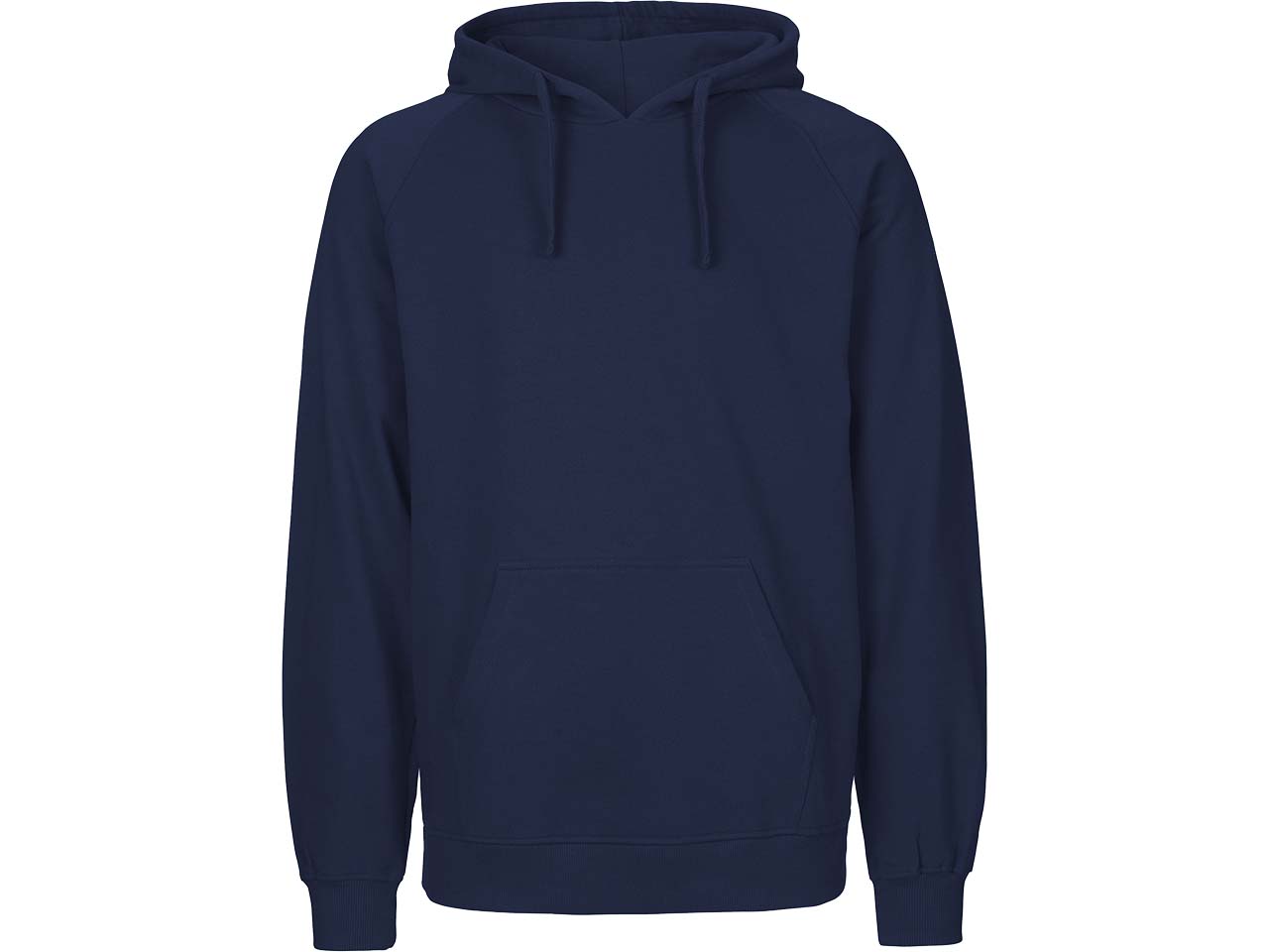Neutral Bio-Unisex-Hoodie "Tiger Cotton" mit gebürstetem Fleece, navy, Gr. 3XL