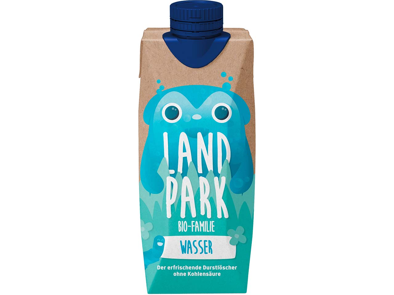 LANDPARK Bio-Mineralwasser naturell "Bio-Familie", 0,5 l