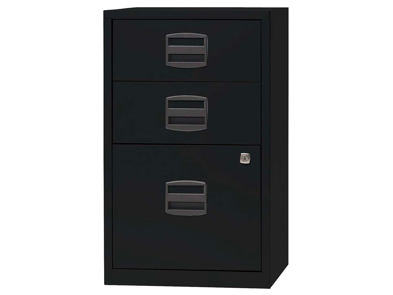 Bisley Home Container, 1 HR + 2 Schübe schwarz