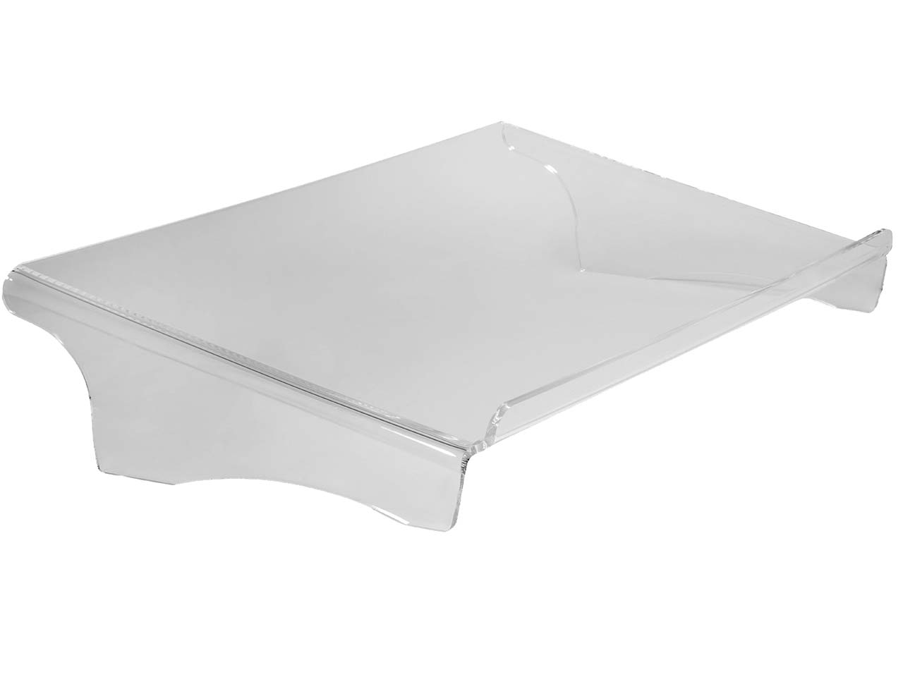 Bakker Elkhuizen Dokumentenhalter "Q-doc 100" aus recyceltem Acryl klar