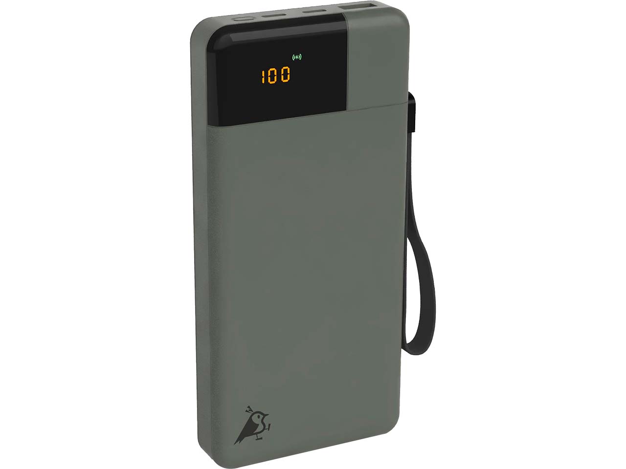 Aqiila Powerbank "Powerbird B20" 20.000 mAh, moosgrün