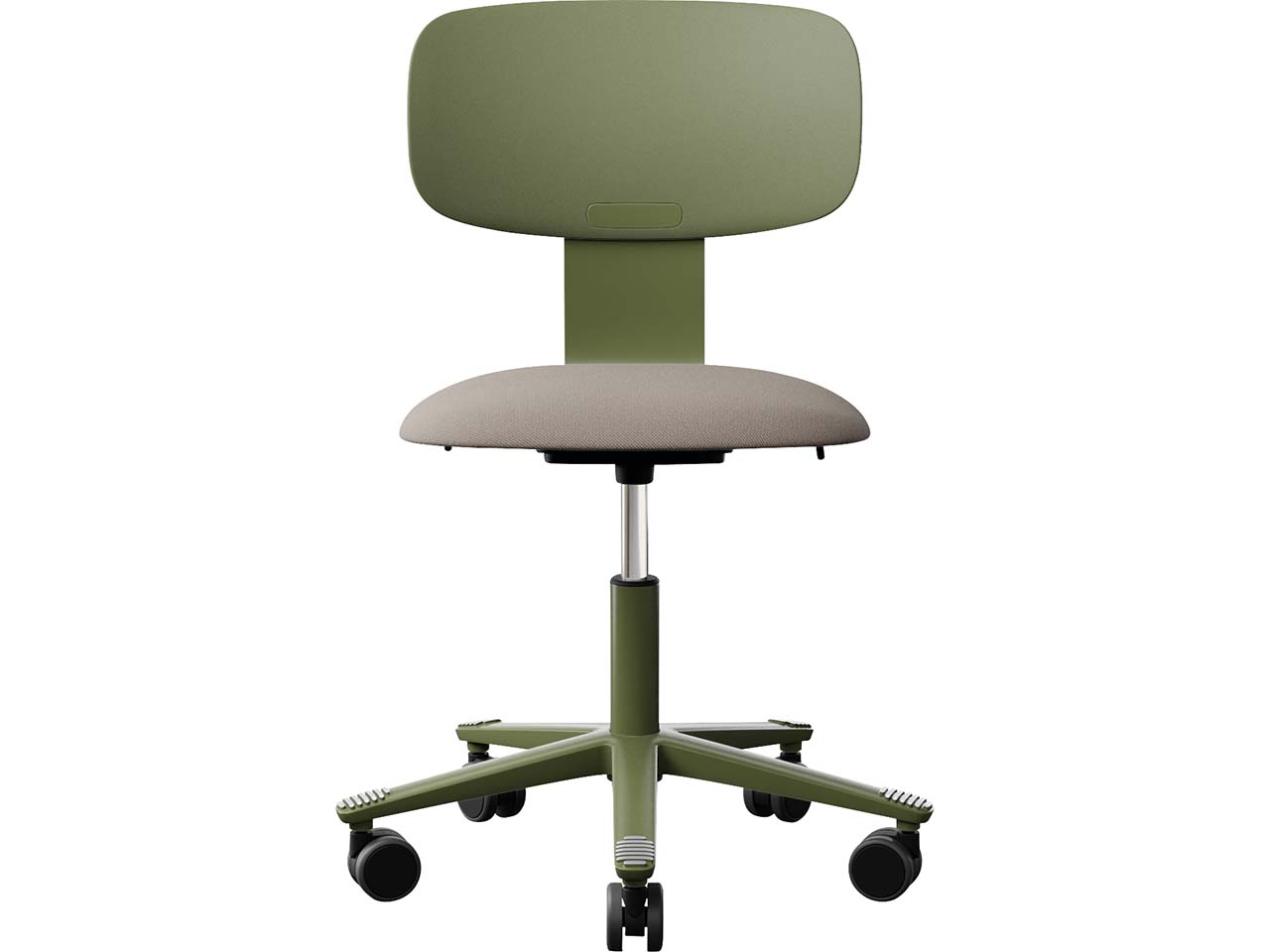 HAG Bürodrehstuhl "Tion 2140" Gestell: moss grey, Stoff: "Select" beige